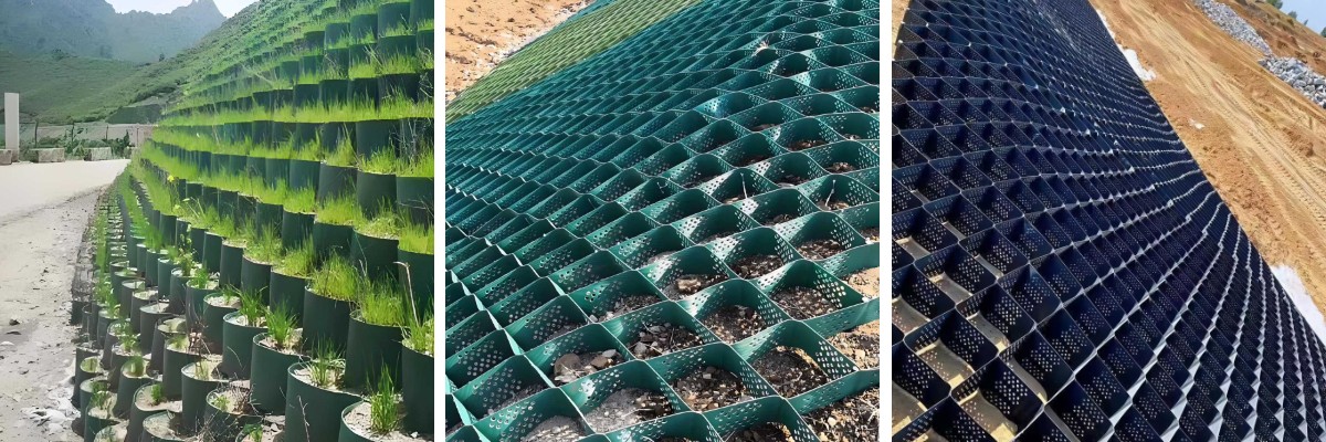 Geozelle für den Hangschutz: Wie sie Erosion verhindert und die Hangstabilität verbessert