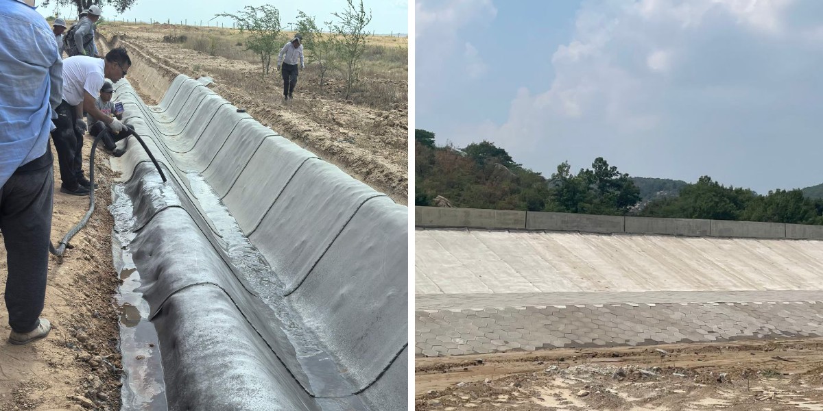 Disaster Recovery Construction: Cement Blanket for Fast Temporary Reinforcement 