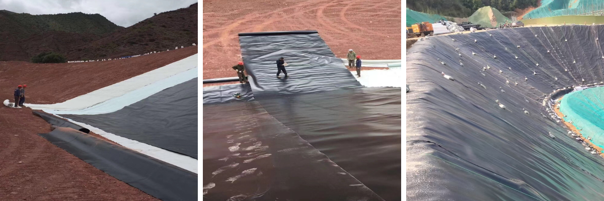 تقنية تركيب أغشية HDPE الجيولوجية وإدارة الجودة لمشاريع منع تسرب المياه