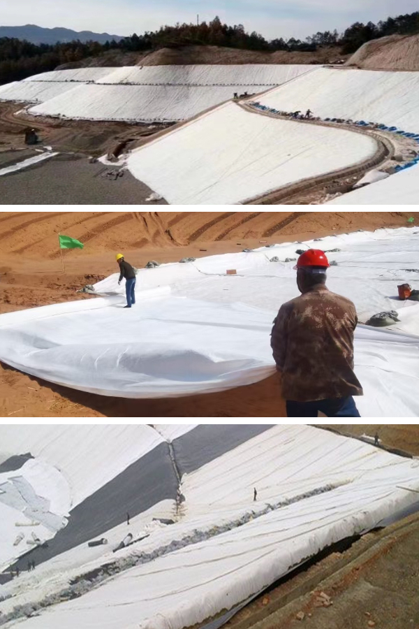 المنسوجات الأرضية في البناء المستدام والبنية التحتية الخضراء