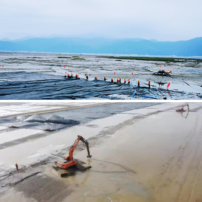 أنابيب الجيوتكستايل لإدارة مخلفات المناجم: ضمان السلامة البيئية والامتثال