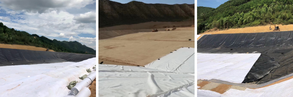 Géotissu pour murs de soutènement