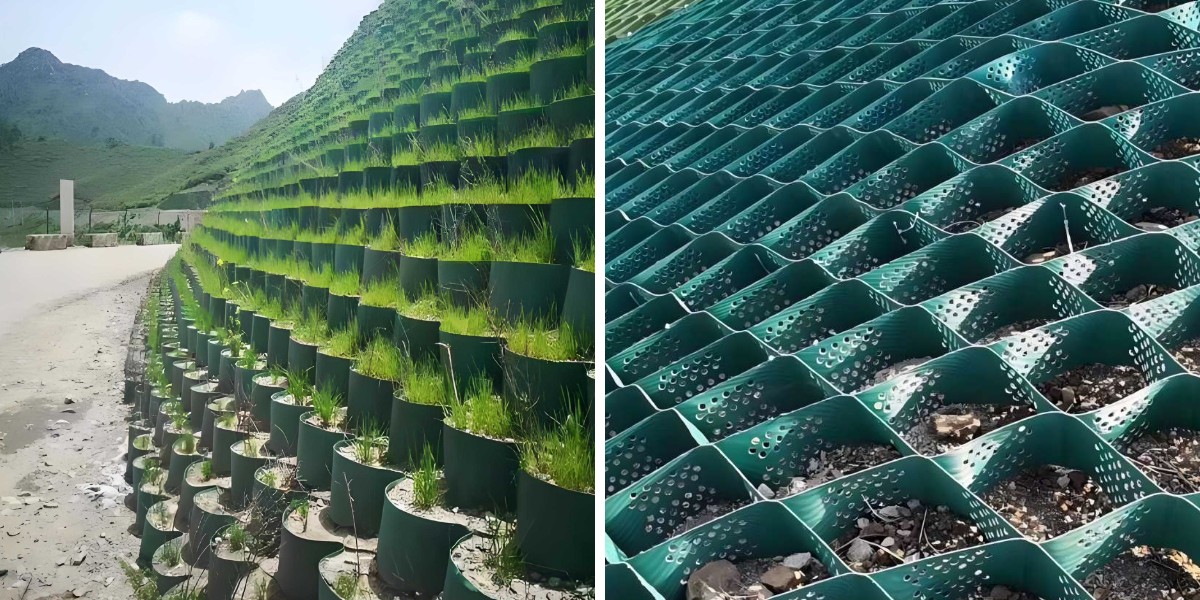 بناء الطرق Geocell