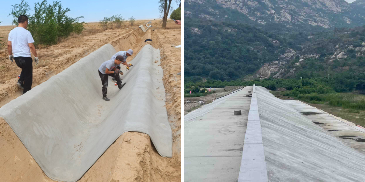 Comment les couvertures de ciment sont utilisées dans le contrôle de l'érosion