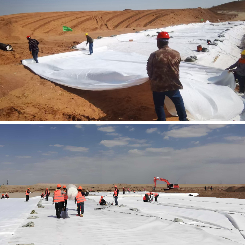 قماش الجيوتكستايل لتثبيت المنحدرات: منع تآكل التربة في المناطق شديدة الانحدار