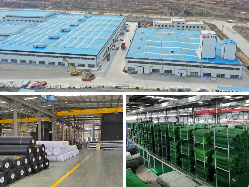 จีโอเซลล์ HDPE แบบเจาะรูสำหรับการเสริมเสถียรภาพลาดดินในหลุมฝังกลบ จีโอเซลล์ HDPE แบบเจาะรูสำหรับการเสริมเสถียรภาพลาดดินในหลุมฝังกลบ