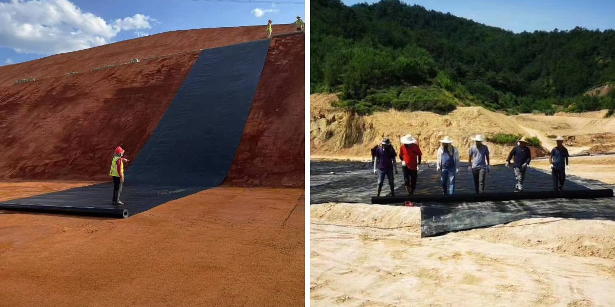 استخدامات مبتكرة لبطانات الأغشية الجيوممبرانية المصنوعة من مادة البولي إيثيلين عالي الكثافة (HDPE) تتجاوز التطبيقات التقليدية