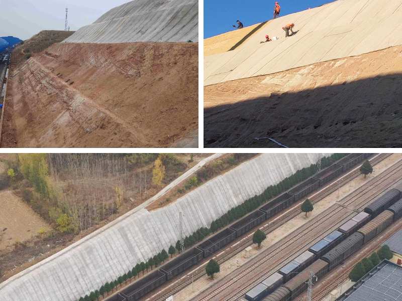 Caso práctico: Reparación de un canal de riego averiado con mantas de hormigón cementado.