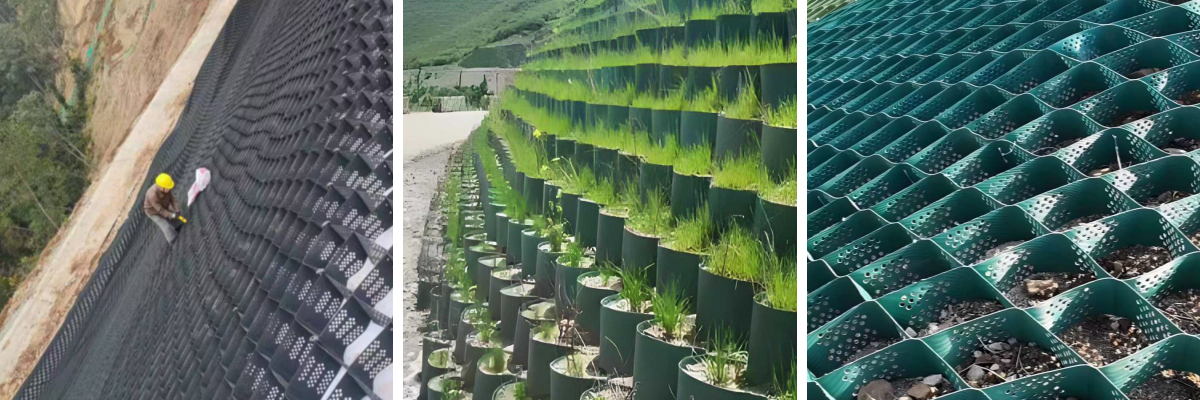 慢性的な浸食問題の解決：ジオセルを用いた斜面安定化の事例研究