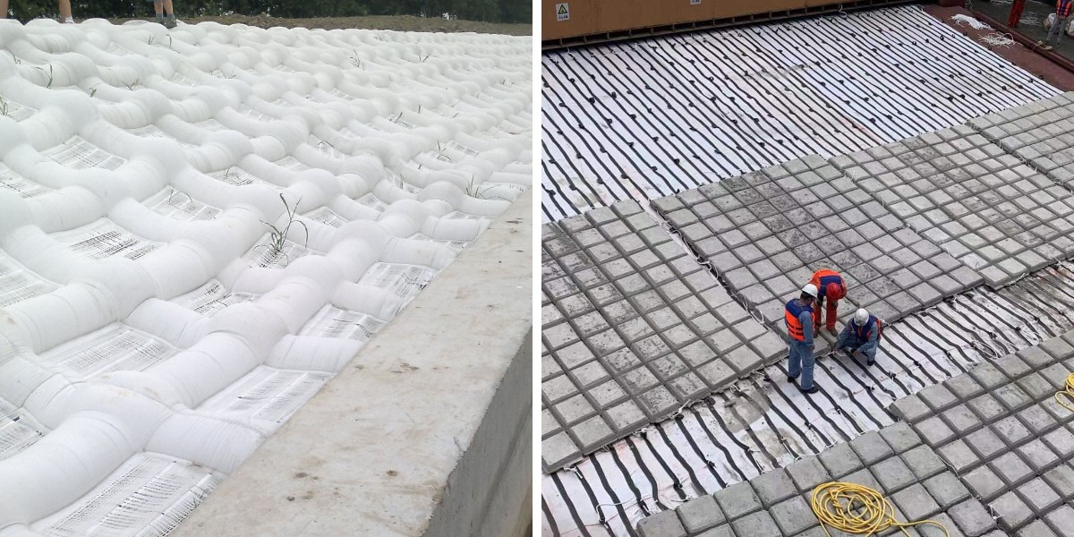 Использование тканого геотекстиля для стабилизации дорог и укрепления основания Использование тканого геотекстиля для стабилизации дорог и укрепления основания