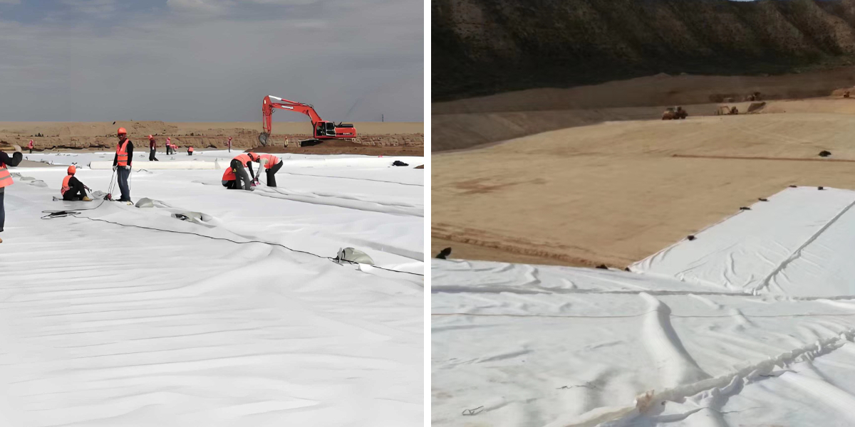 نسيج جيوفيريك للممرات