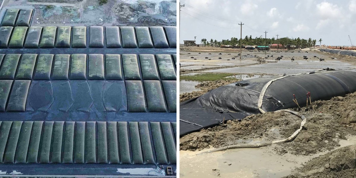 أكياس تجفيف مياه الصرف الصناعي: معايير الامتثال والكفاءة