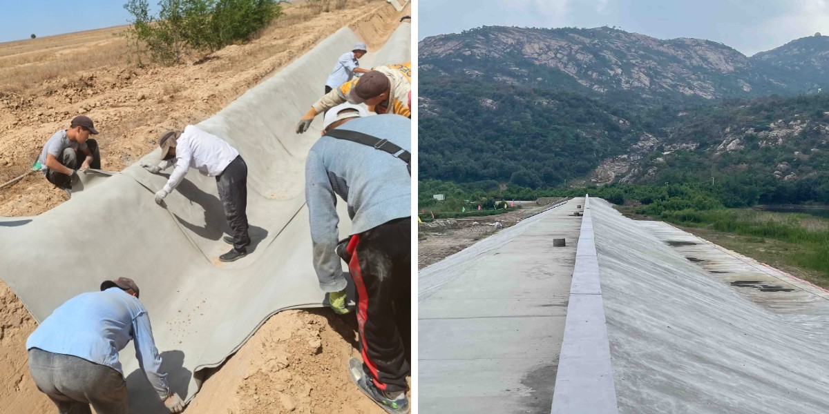 البطانيات الأسمنتية لتثبيت المنحدرات: حل فعال من حيث التكلفة البطانيات الأسمنتية لتثبيت المنحدرات: حل فعال من حيث التكلفة