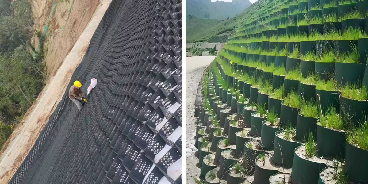 Geoceldas frente a anclajes de suelo para la estabilización de taludes: Idoneidad del proyecto y comparación de costes Geoceldas frente a anclajes de suelo para la estabilización de taludes: Idoneidad del proyecto y comparación de costes