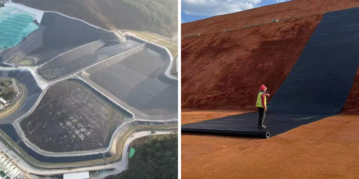 Revêtement en béton PEHD Revêtement en béton PEHD