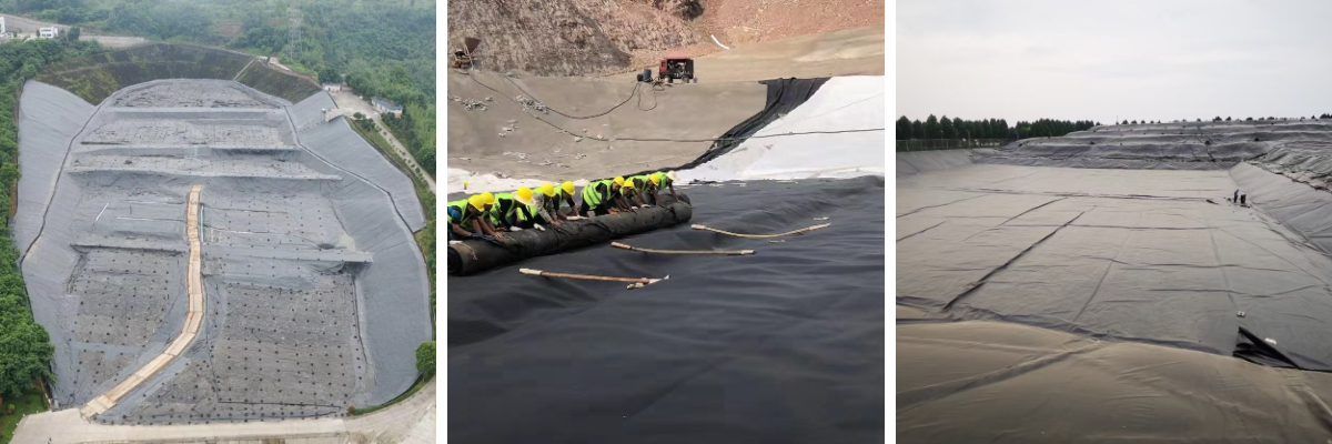 غشاء أرضي من البولي إيثيلين عالي الكثافة غشاء أرضي من البولي إيثيلين عالي الكثافة