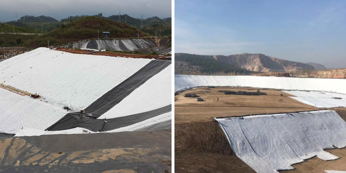 Ткань для стабилизации подъездной дороги