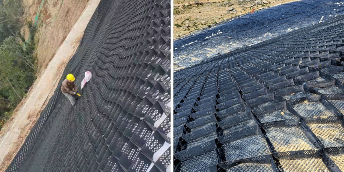 ข้อดีด้านประสิทธิภาพของ HDPE Geocell: การวิเคราะห์มูลค่าทางวิศวกรรมโดยพิจารณาจากความต้านทานแรงดึง ความแข็ง และความต้านทานต่อสารเคมี ข้อดีด้านประสิทธิภาพของ HDPE Geocell: การวิเคราะห์มูลค่าทางวิศวกรรมโดยพิจารณาจากความต้านทานแรงดึง ความแข็ง และความต้านทานต่อสารเคมี