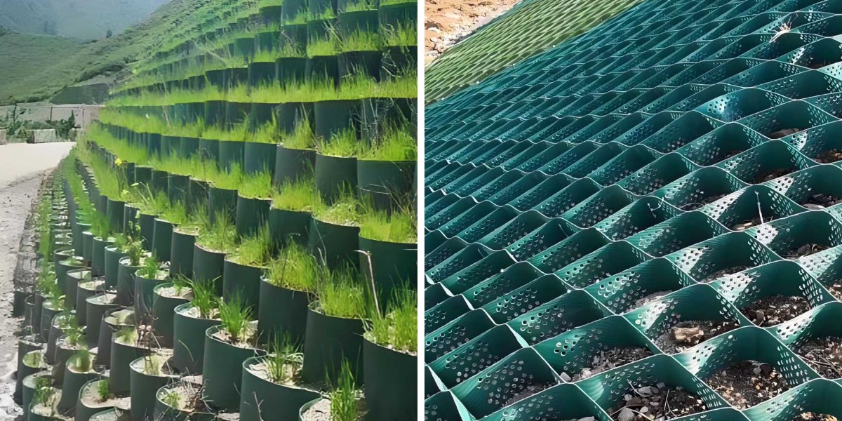 تعمل الخلايا الجغرافية HDPE الصديقة للبيئة على موازنة البناء والحماية البيئية