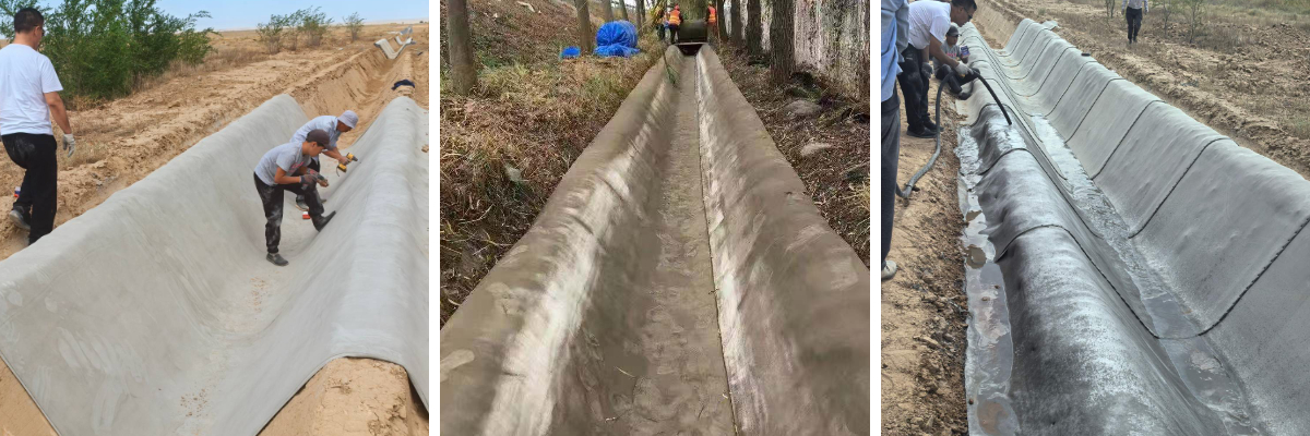 قماش خرساني من مصفوفة ألياف ثلاثية الأبعاد قماش خرساني من مصفوفة ألياف ثلاثية الأبعاد