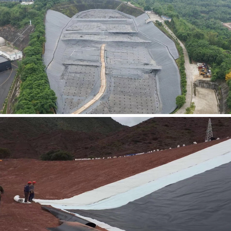 การกันซึมแบบ Geomembrane สำหรับอุโมงค์และโครงสร้างใต้ดิน