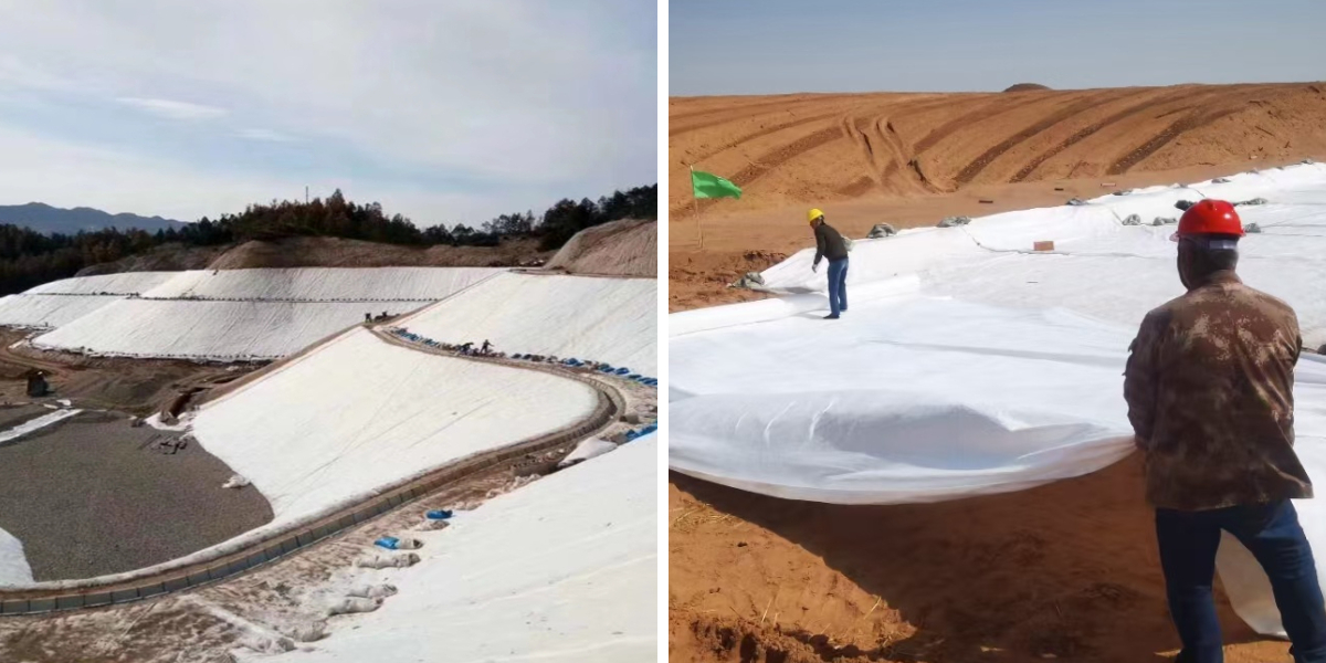 الجيوتكستايل المنسوج من مادة PET الجيوتكستايل المنسوج من مادة PET