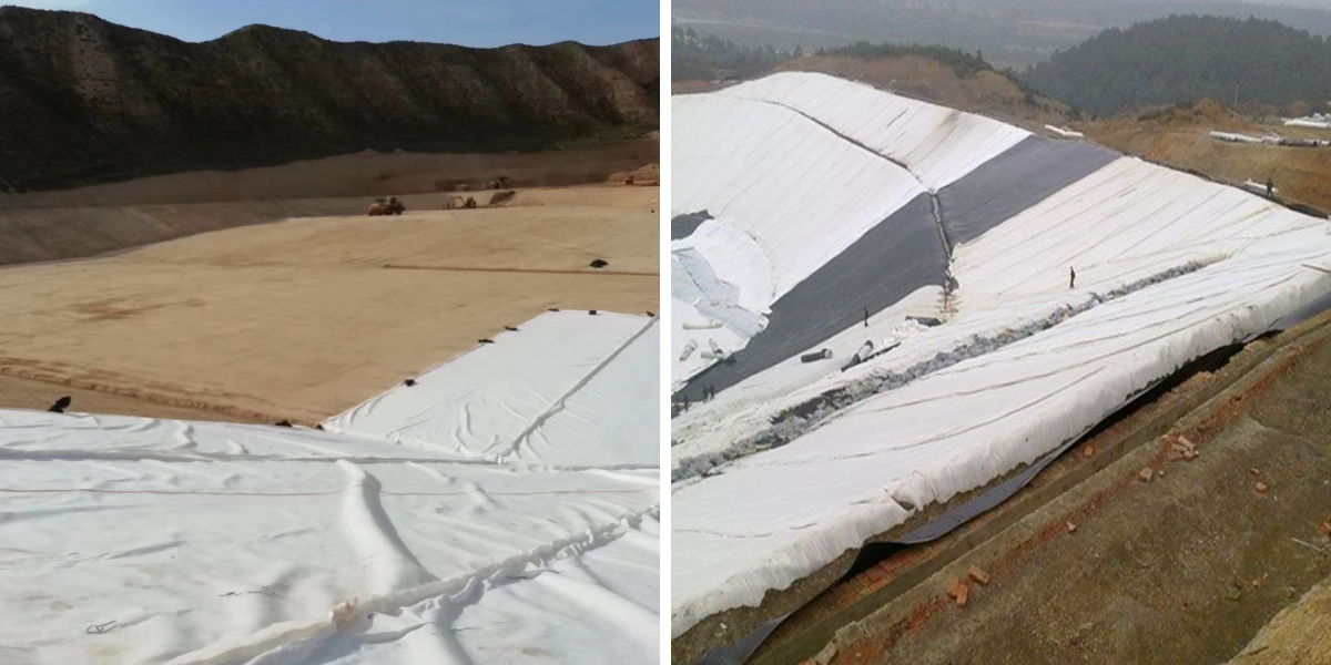 ผ้า Geotextile สำหรับการก่อสร้างถนน