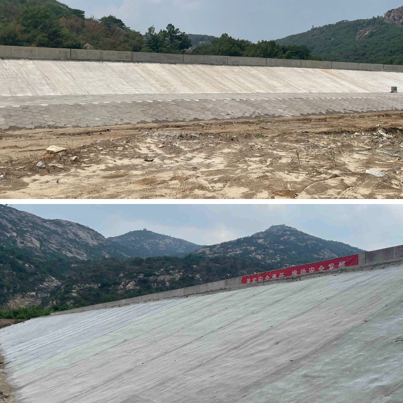 Emergency Flood Protection: Using Cement Blanket to Reinforce Levees & Barriers Emergency Flood Protection: Using Cement Blanket to Reinforce Levees & Barriers