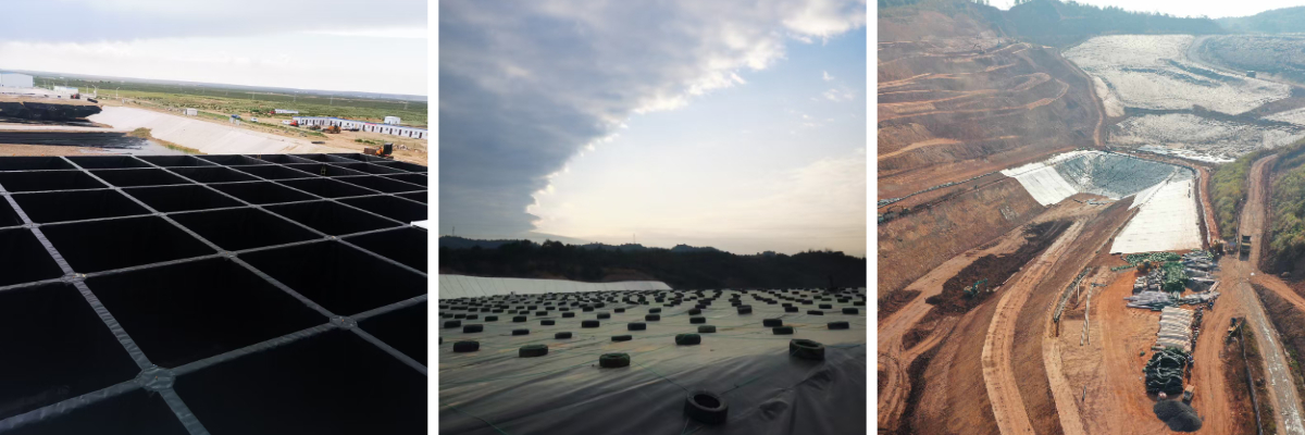 غشاء أرضي من البولي إيثيلين