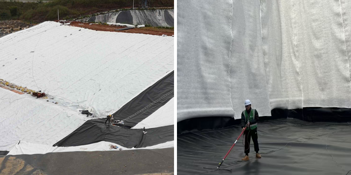 نسيج ترشيح نافذ، متانة طويلة الأمد لقماش الجيوتكستايل: مقاومة للأشعة فوق البنفسجية، وقوة التمزق، وعمر خدمة طويل نسيج ترشيح نافذ، متانة طويلة الأمد لقماش الجيوتكستايل: مقاومة للأشعة فوق البنفسجية، وقوة التمزق، وعمر خدمة طويل