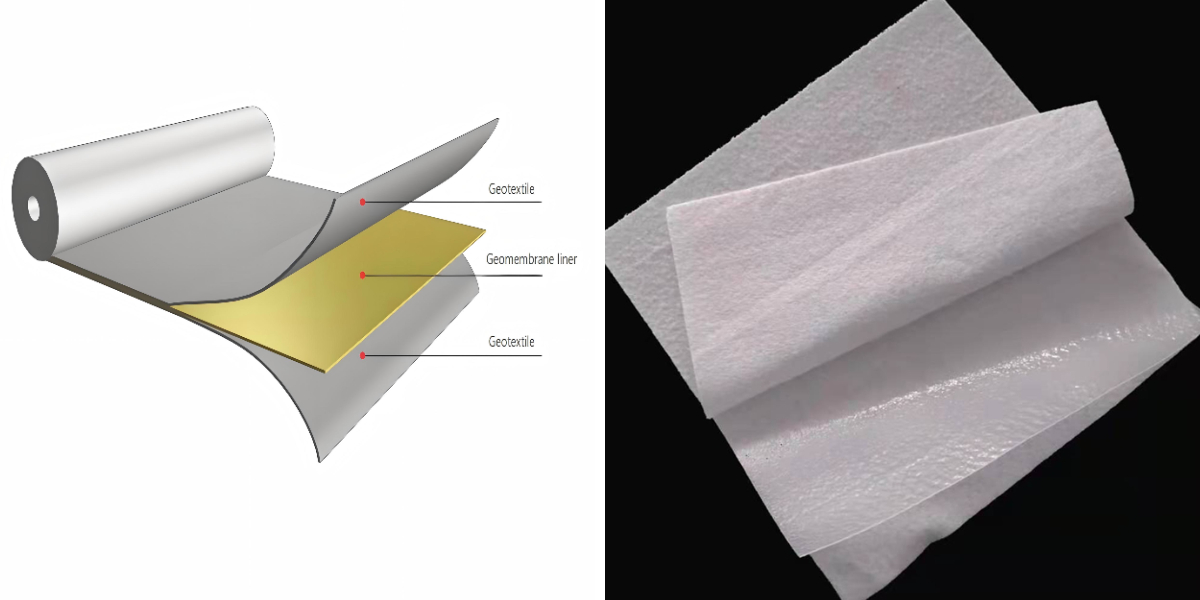 مشروع الري - غشاء أرضي مركب