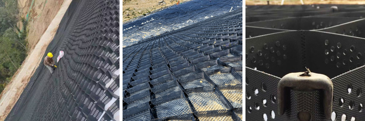 Recuperación minera: Soluciones de geoceldas de alta resistencia para pendientes pronunciadas