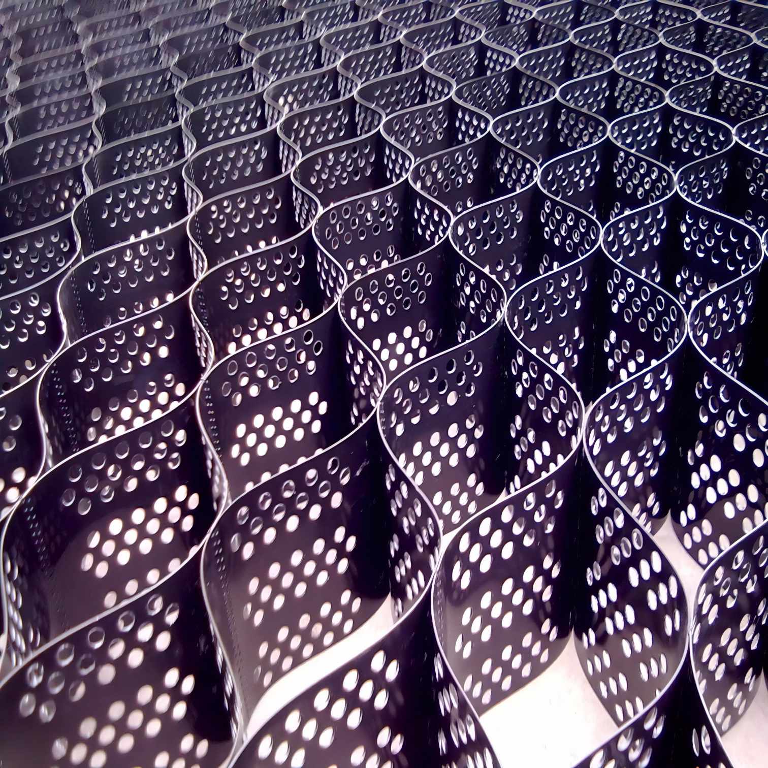 Géocellules pour le contrôle de l'érosion