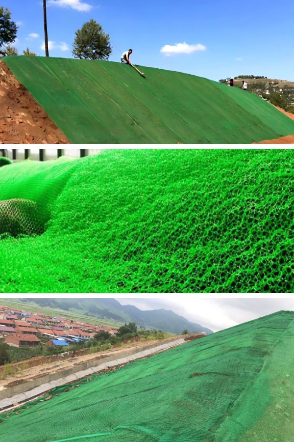 Revestimento de canais e valas com geossintéticos 3D para gestão de águas pluviais. Revestimento de canais e valas com geossintéticos 3D para gestão de águas pluviais.