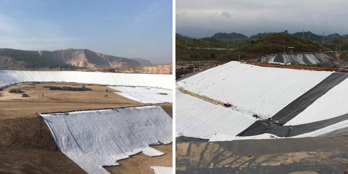 Geofabric Road Construction