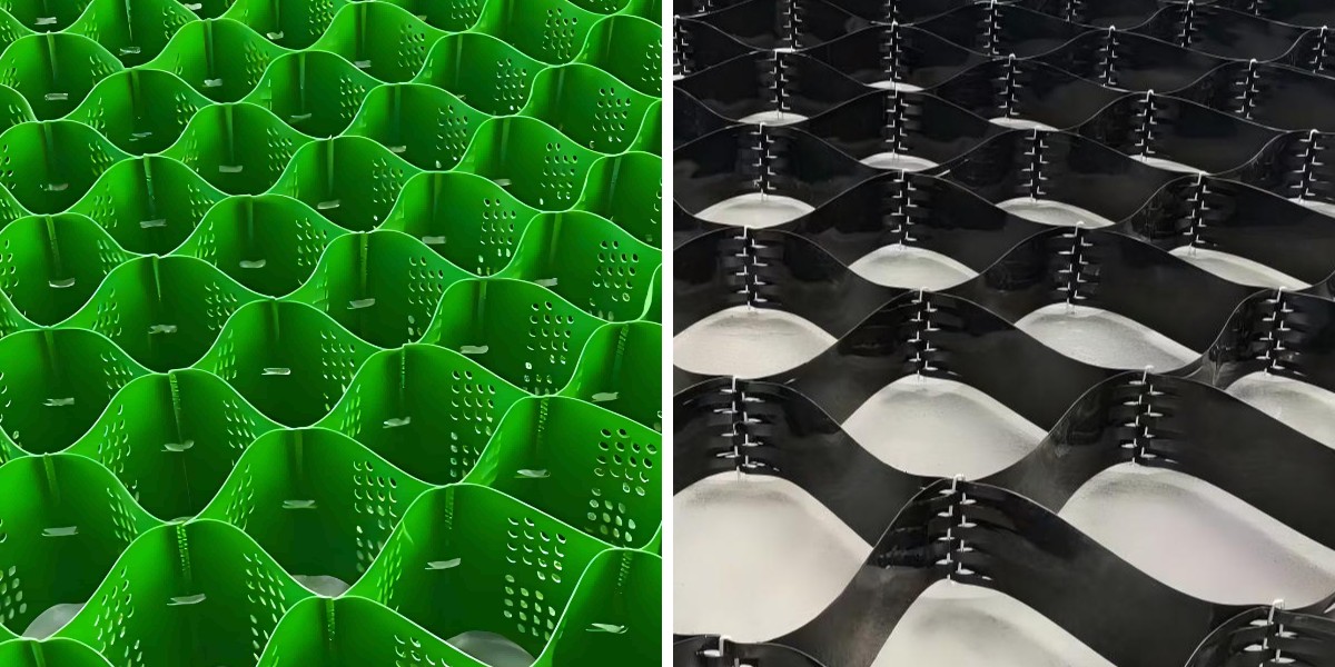 Как закрепить и заанкерить расширенную георешётку из HDPE, чтобы предотвратить смещение