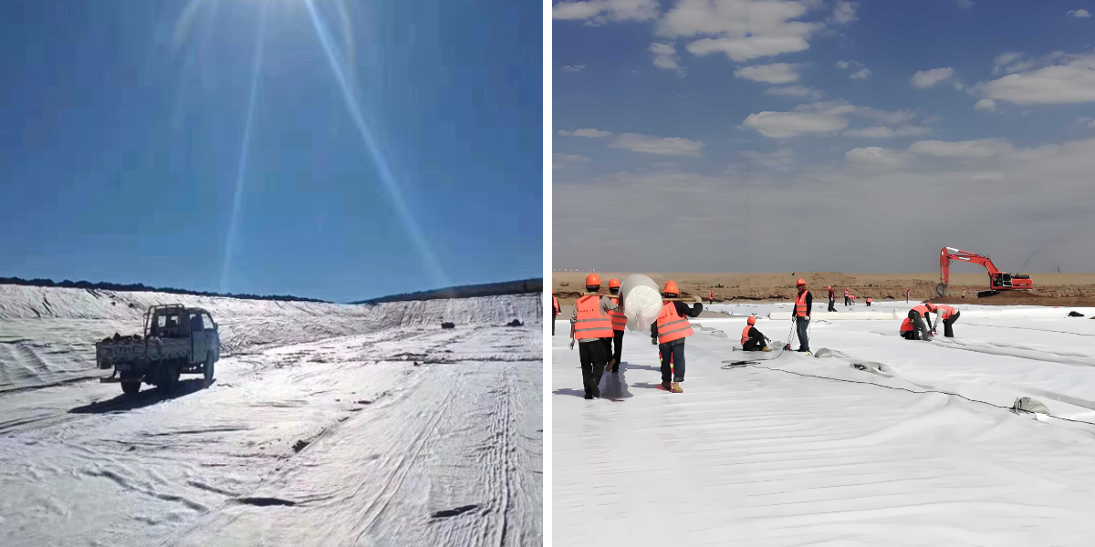 الجيوتكستايل للصرف الصحي