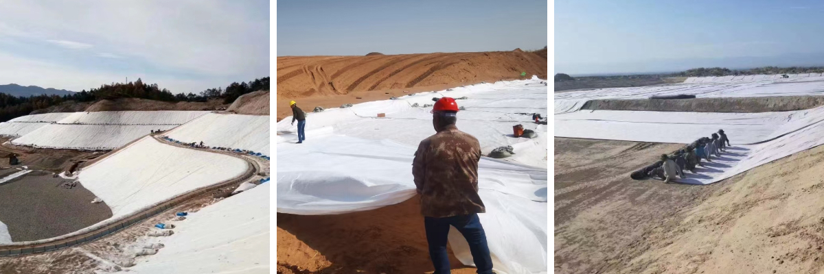 نسيج الجيوتكستايل لتثبيت التربة نسيج الجيوتكستايل لتثبيت التربة