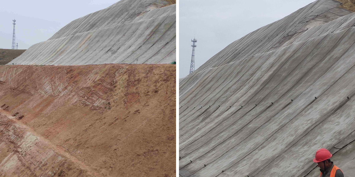 Die Anwendung von Zementdecken zur Hangstabilisierung und Erosionskontrolle