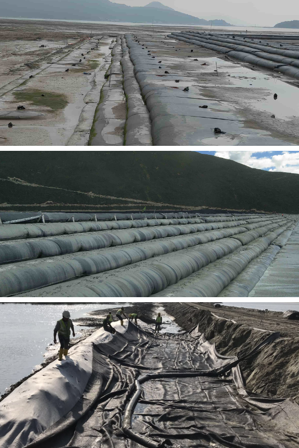 ジオチューブ排水プロジェクトの立ち上げ方法：現場準備からポリマー注入まで