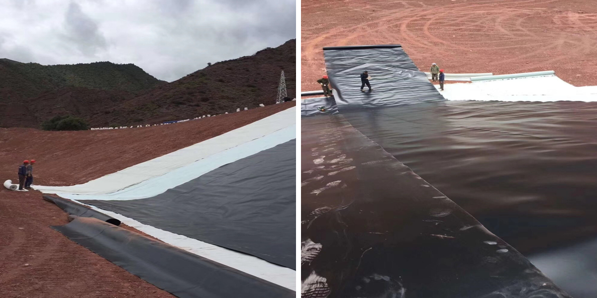 Géomembrane pour décharges : caractéristiques clés pour garantir la prévention des fuites