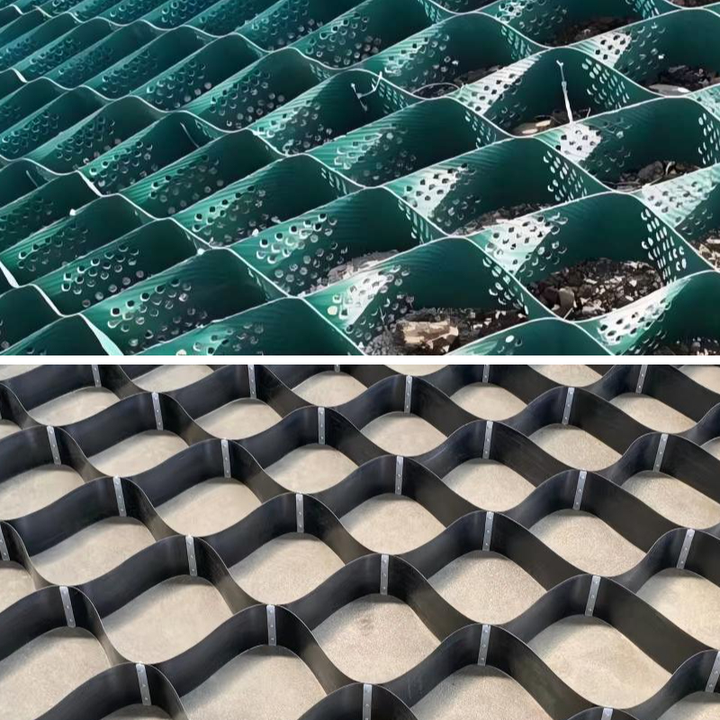 Matériaux de remplissage pour géocellules en PEHD : choisir entre gravier, sable ou terre pour une stabilité optimale