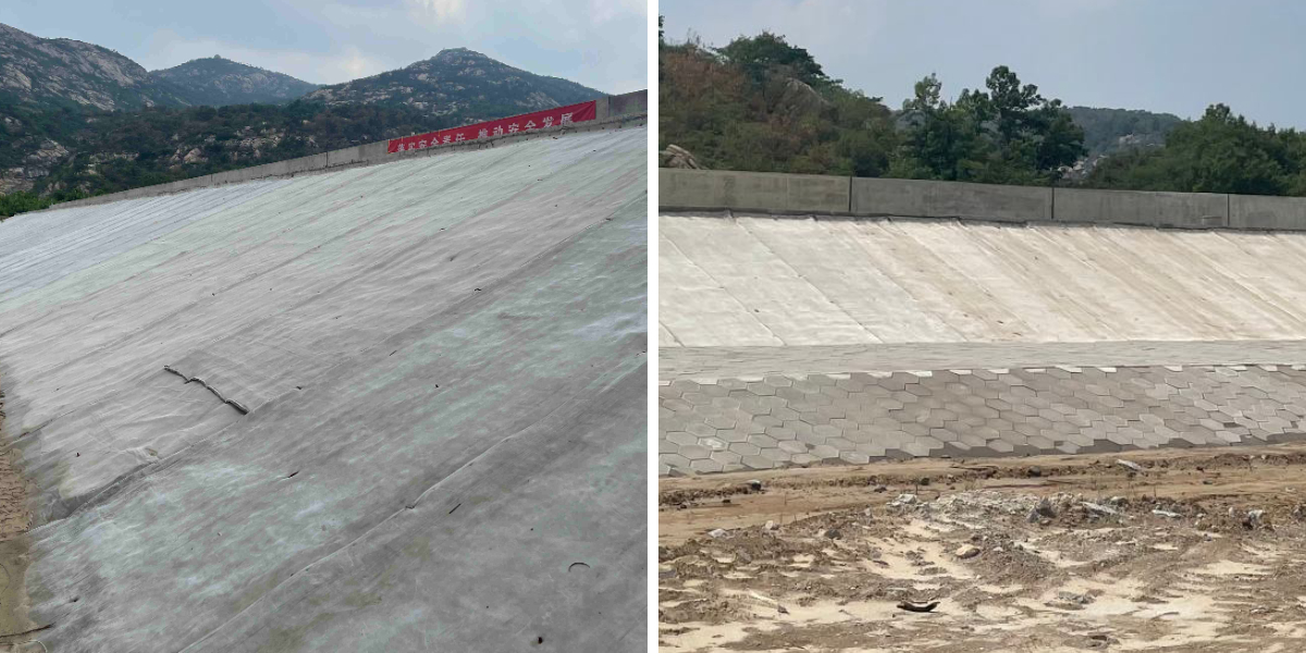 The Application Practice of Concrete Blanket in Channel Lining Projects