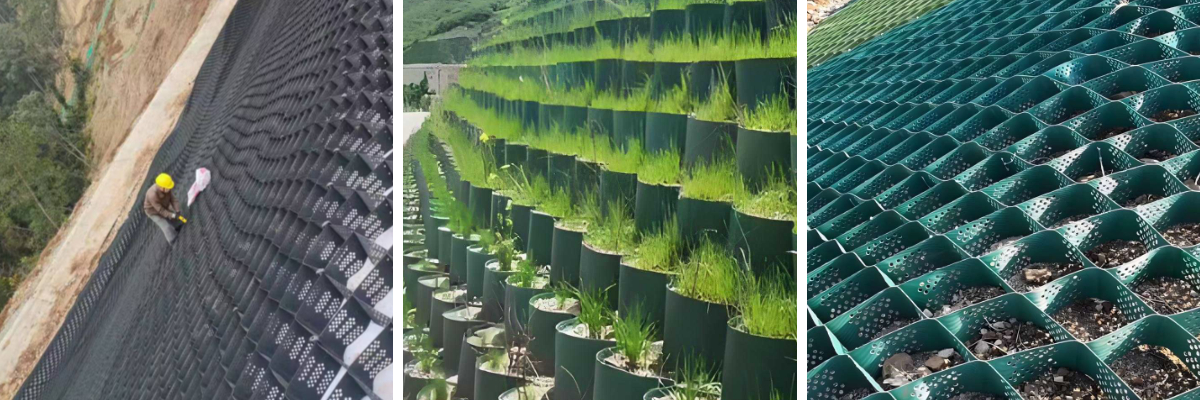 Os 5 principais benefícios da utilização da tecnologia de geocélulas em projetos de engenharia civil.