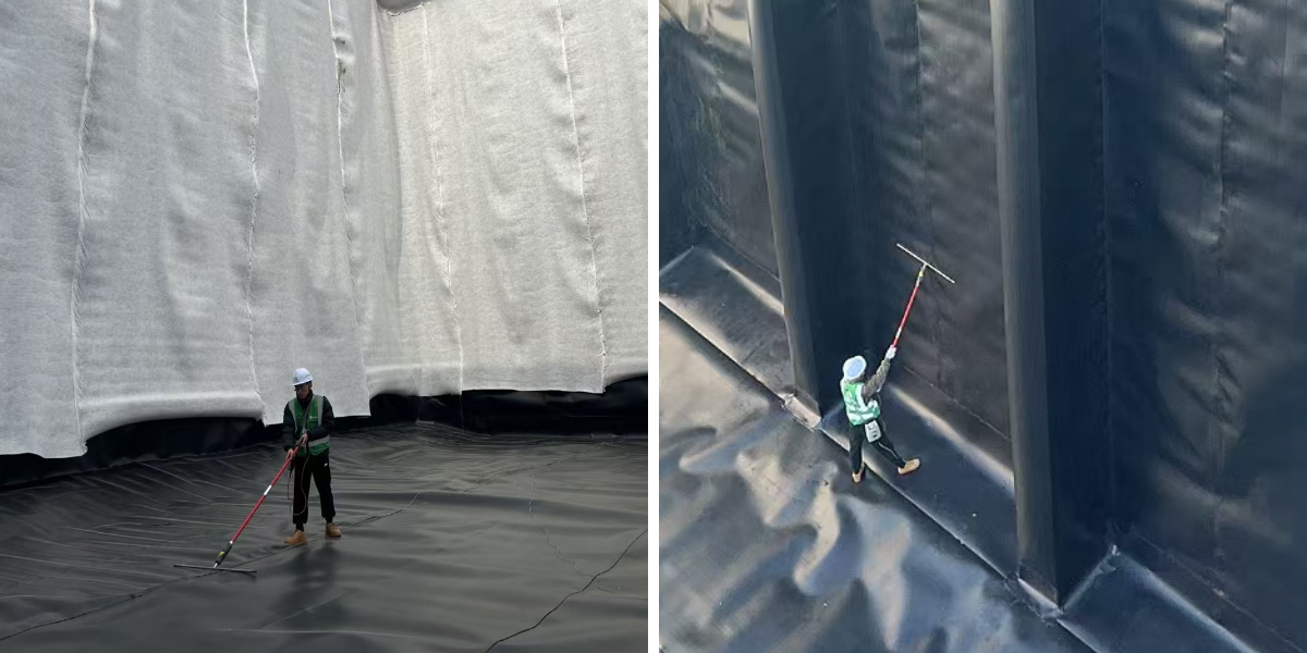 Wie man eine Geokunststoffdichtungsbahn für Teichfolien verwendet: Eine Schritt-für-Schritt-Installationsanleitung