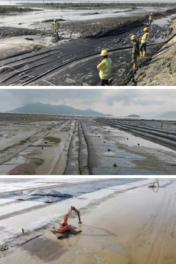 Geotube Dewatering Cycles: Understanding Filling, Draining, and Consolidation Phases Geotube Dewatering Cycles: Understanding Filling, Draining, and Consolidation Phases