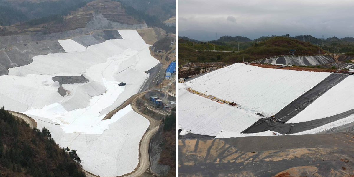 الجيوتكستايل 110 جرام للمتر المربع الجيوتكستايل 110 جرام للمتر المربع