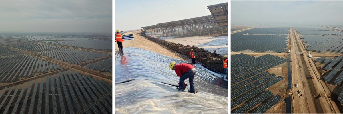 غشاء أرضي من البولي إيثيلين