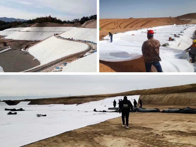 Нетканые геотекстильные материалы для стабилизации мягких грунтов: решение проблем осадки фундамента.