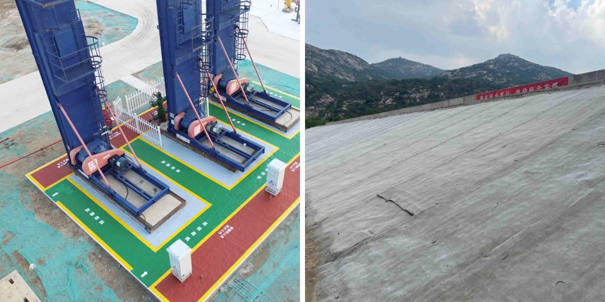 قماش الخيش لعلاج الخرسانة